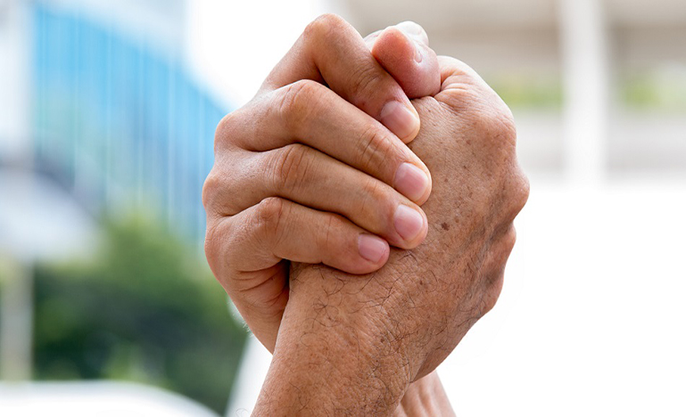Two Hands Grasping