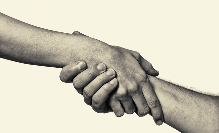 Two Hands Grasping